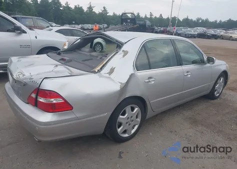 2004 Lexus Ls 430 z USA, uszkodzony, nr VIN JTHBN36F040153814